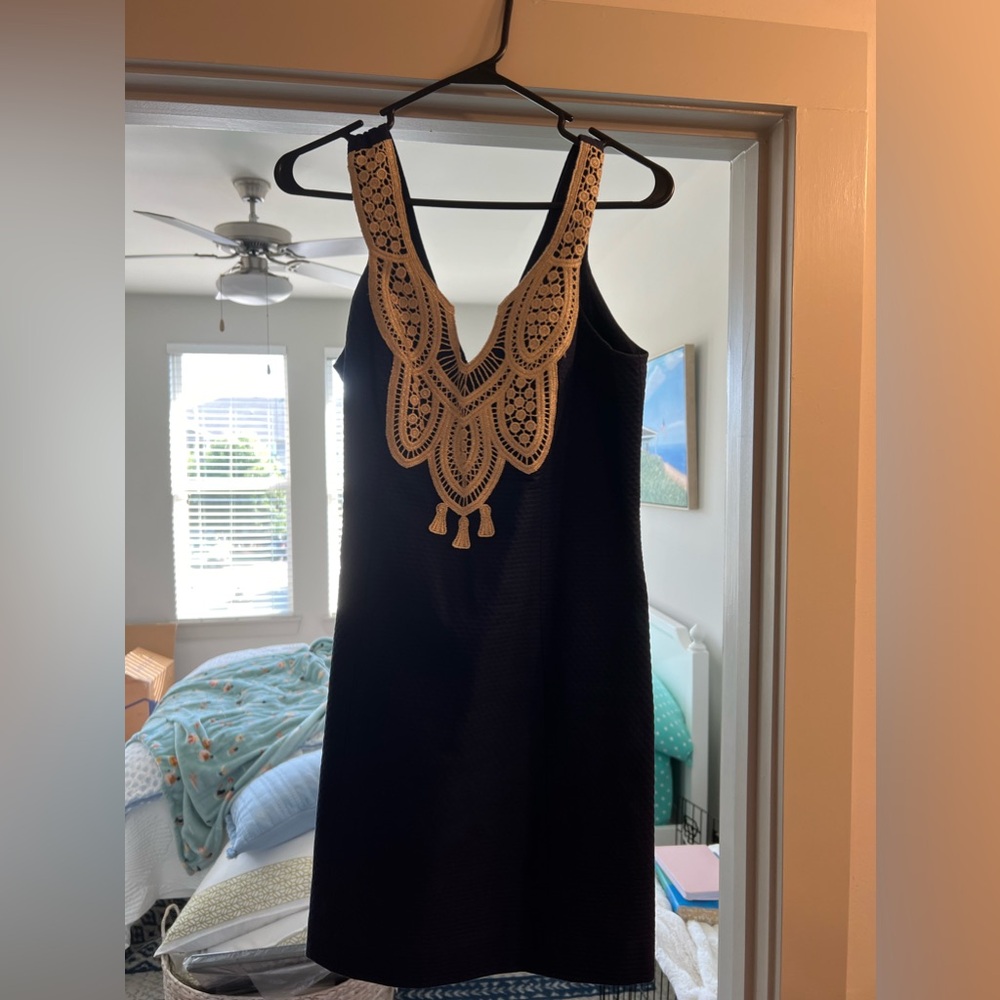 Navy Lilly Pulitzer dress